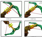 Wooden Bow and Arrow Set | Outdoor Archery (One Random Design Shipped)